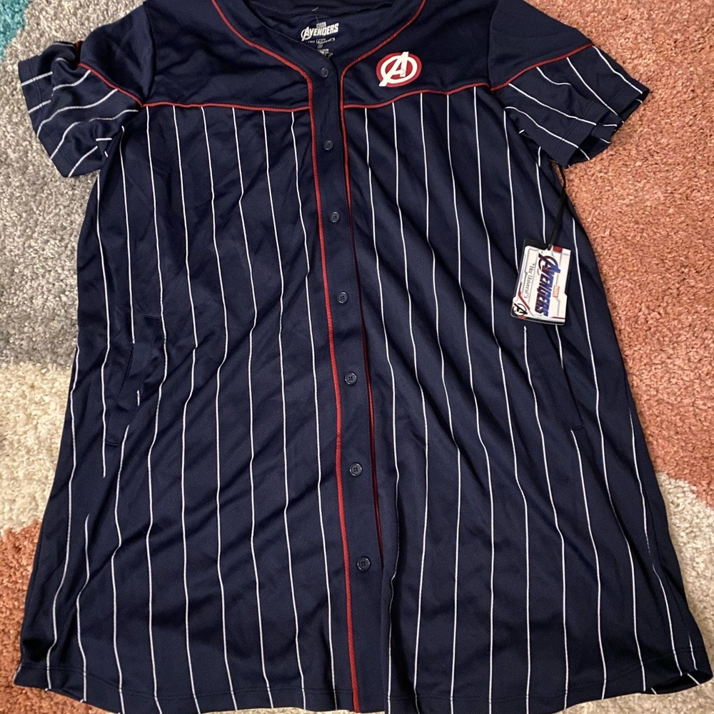 Captain America Jersey Dress from Her Universe